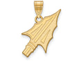 10k Yellow Gold Logoart Florida State University Large Pendant