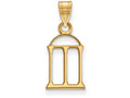 10k Yellow Gold Logoart University Of Georgia Small Pendant