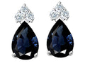 Tommaso Design™ Genuine Sapphire Earrings