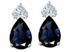 Tommaso Design™ Genuine Sapphire Earrings