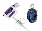 Tommaso Design™ Genuine Sapphire Earrings