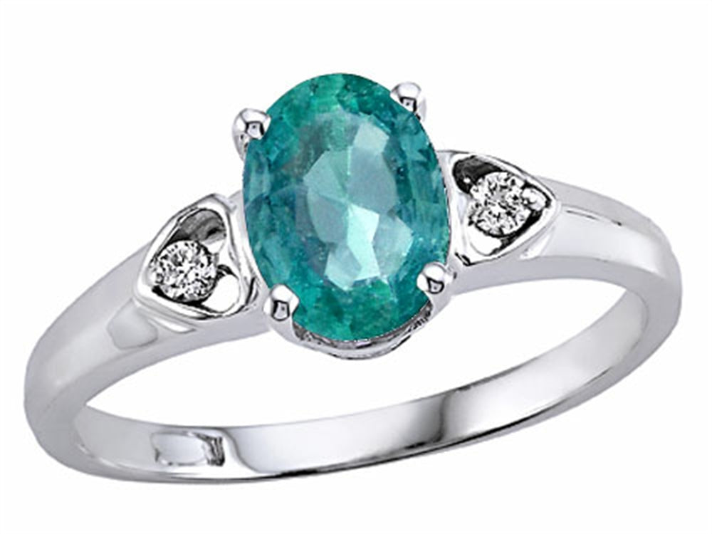 Tommaso Design™ Genuine Emerald Ring