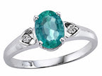 Tommaso Design™ Genuine Emerald Ring