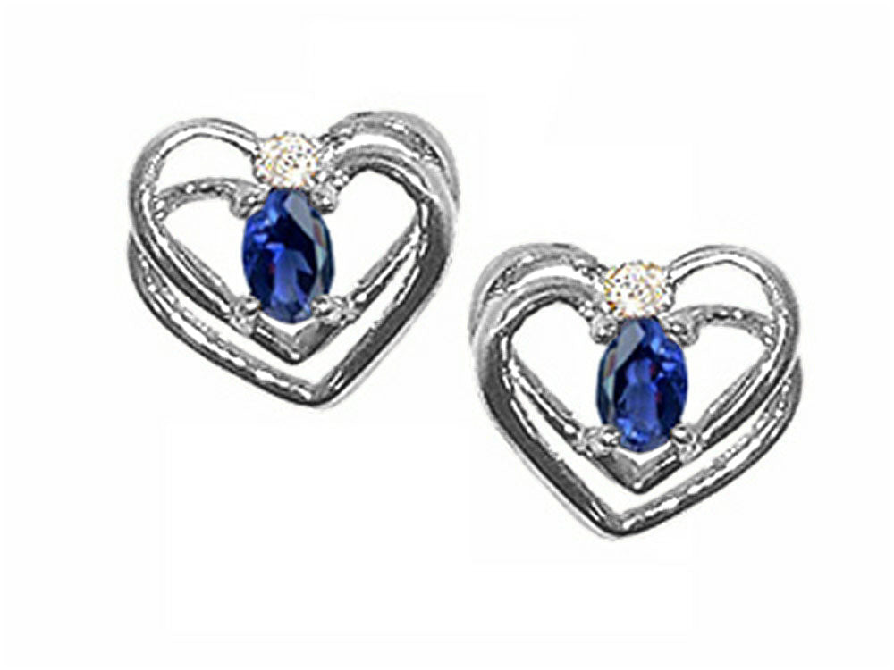 Tommaso Design™ Oval 5x3mm Genuine Iolite Earrings