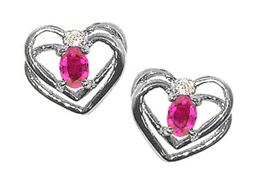Tommaso Design™ Oval 5x3 mm Genuine Pink Tourmaline Earrings
