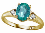 Tommaso Design™ Genuine Emerald Ring