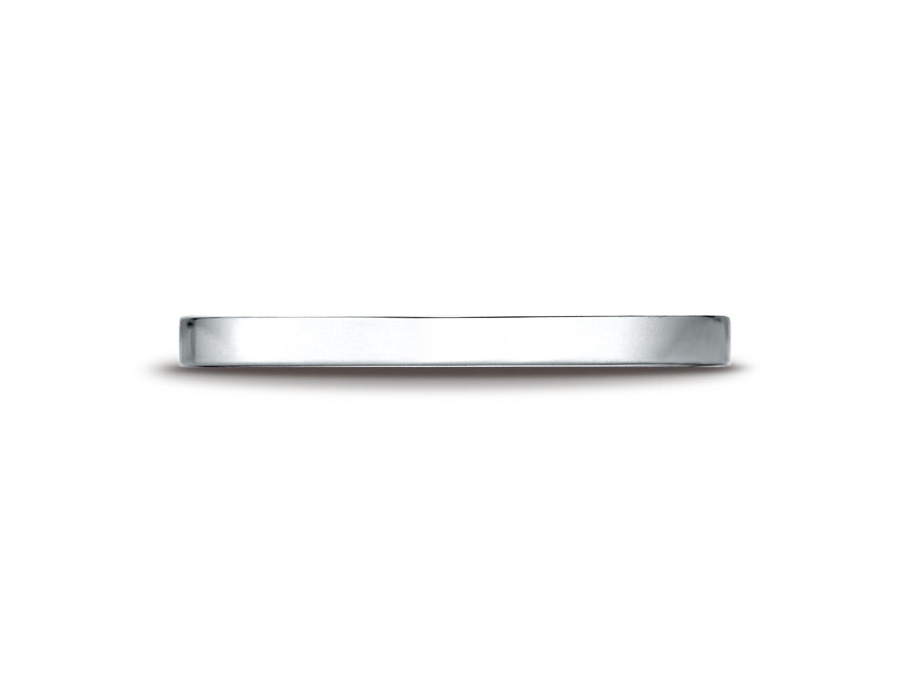 Benchmark® 14k Gold 2.0mm Traditional Flat Wedding Band / Ring