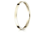 Benchmark® 14k Gold 2.0mm Traditional Flat Wedding Band / Ring