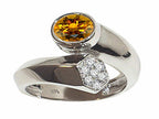 Tommaso Design™ Oval 7x5mm Genuine Citrine Ring