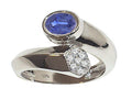 Tommaso Design™ Genuine Sapphire Ring