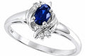 Tommaso Design™ Genuine Sapphire Ring