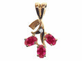 Tommaso Design™ Genuine Ruby Pendant Necklace