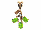 Tommaso Design™ Oval 5x3mm Genuine Peridot Pendant Necklace