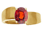 Tommaso Design™ Genuine Garnet Ring