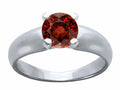 Tommaso Design™ Genuine Garnet Ring