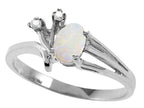 Tommaso Design™ Genuine Opal Ring