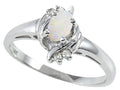 Tommaso Design™ Genuine Opal Ring