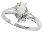 Tommaso Design™ Genuine Opal Ring
