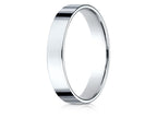 Benchmark® 14k Gold 4.0mm Traditional Flat Wedding Band / Ring