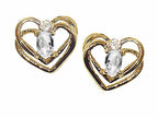 Tommaso Design™ Oval 5x3mm Genuine White Topaz Earrings