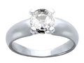Tommaso Design™ Genuine White Topaz Ring