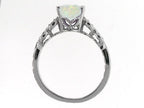Tommaso Design™ Genuine 8x6 Opal Ring