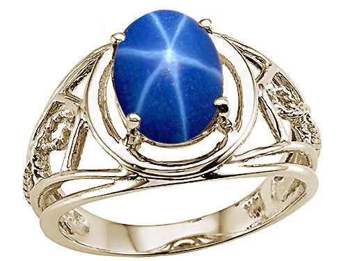 Tommaso Design™ Created Star Sapphire Ring