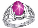 Tommaso Design™ Created Star Ruby Ring
