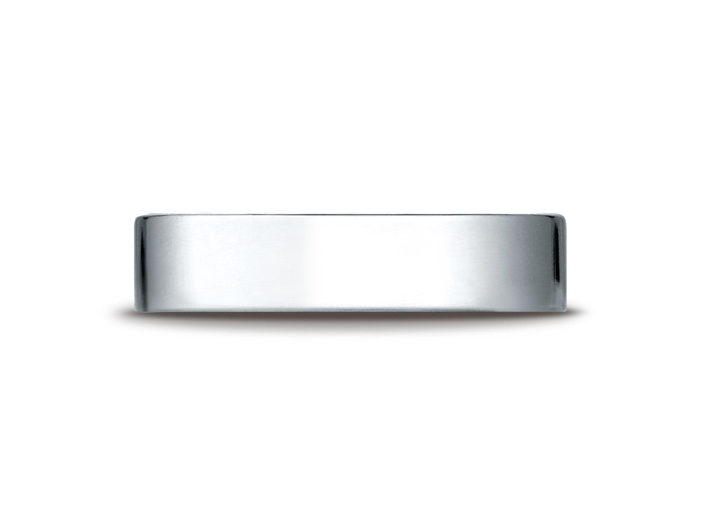 Benchmark® 14k Gold 5mm Traditional Flat Wedding Band / Ring