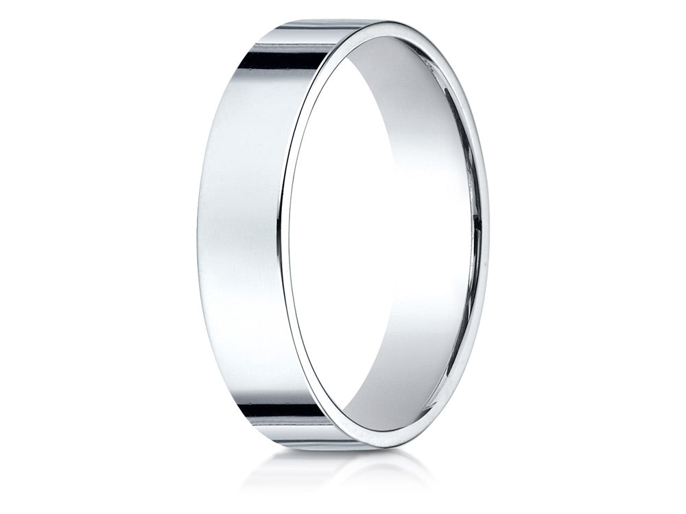 Benchmark® 14k Gold 5mm Traditional Flat Wedding Band / Ring