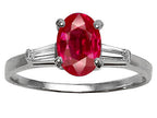 Tommaso Design Created Ruby Engagement Ring