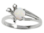 Tommaso Design Genuine Opal Ring