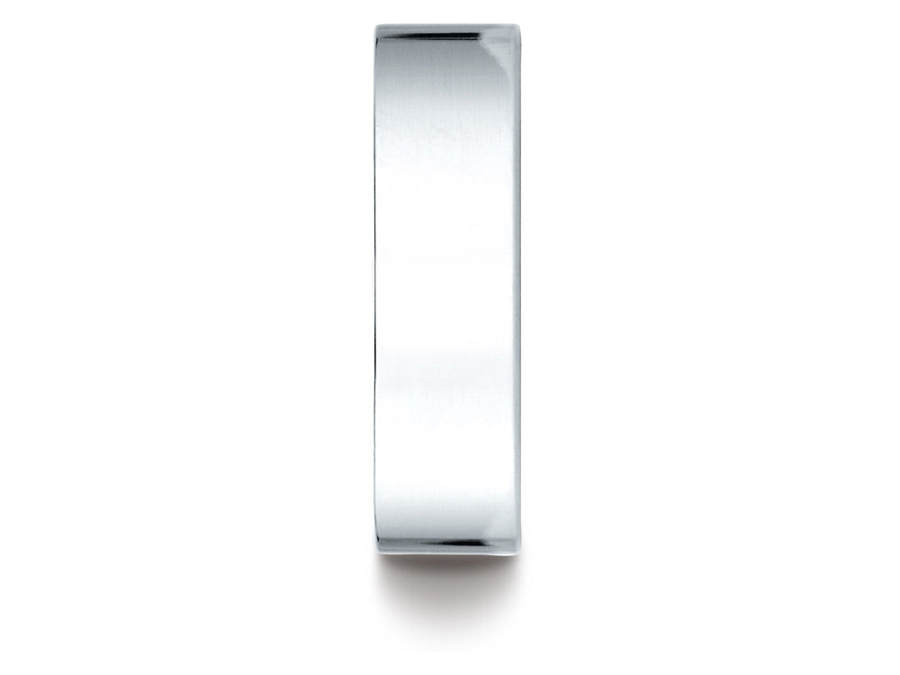Benchmark® 14k Gold 6mm Traditional Flat Wedding Band / Ring