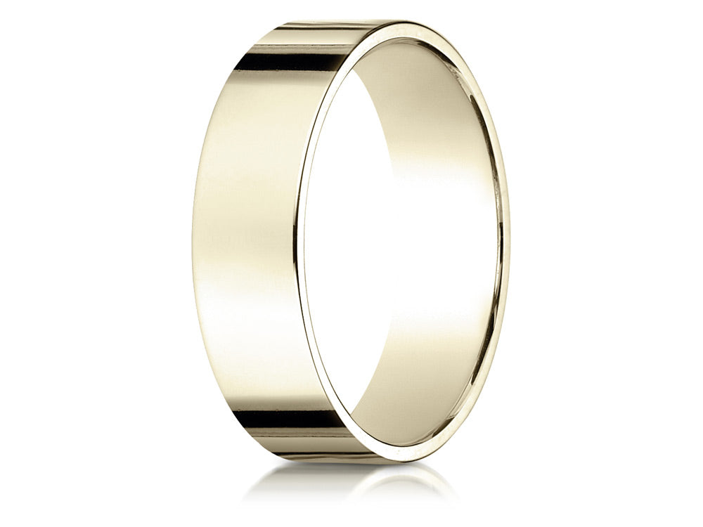Benchmark® 14k Gold 6mm Traditional Flat Wedding Band / Ring