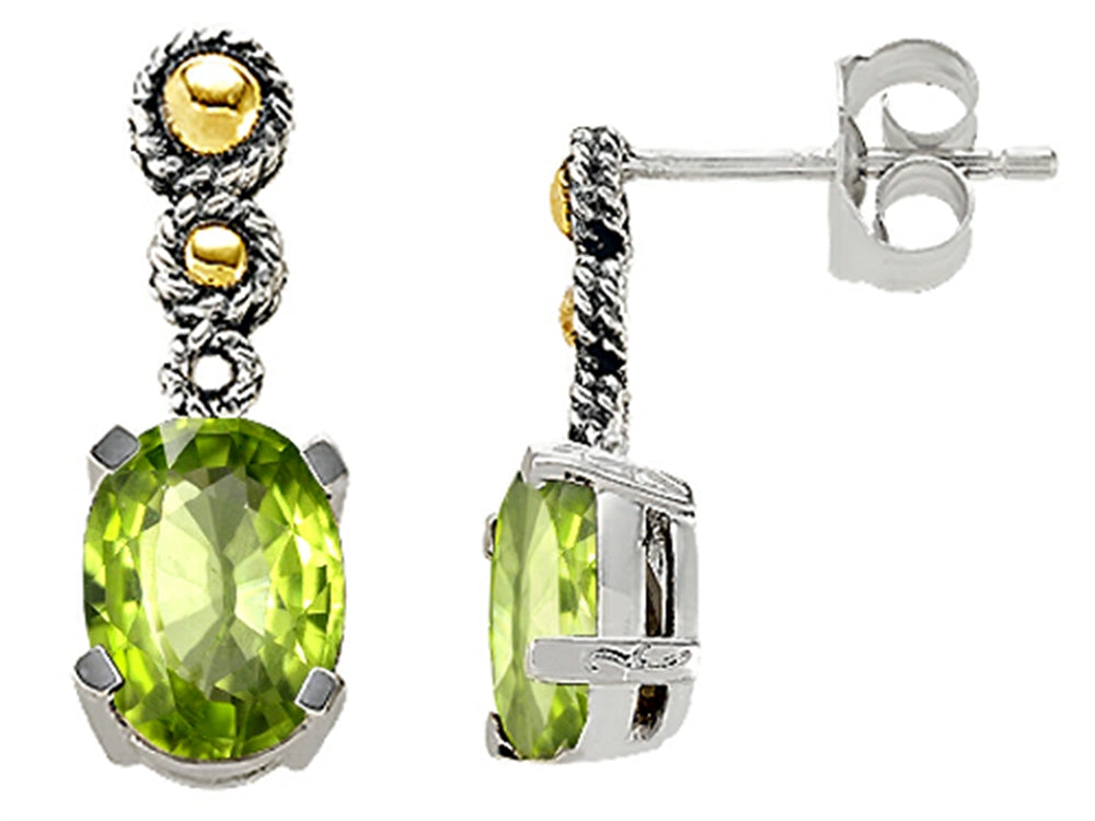 Genuine Peridot Earrings
