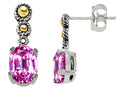 Created Pink Sapphire Ear