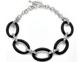 Simulated Black Onyx Bracelet