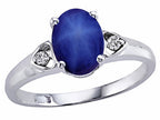 Tommaso Design Created Star Sapphire Ring