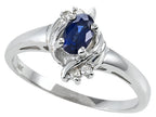 Tommaso Design Genuine Sapphire Ring