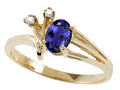 Tommaso Design Genuine Iolite Ring