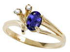 Tommaso Design Genuine Iolite Ring