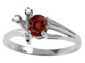 Tommaso Design™ Genuine Garnet Ring