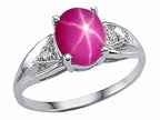Tommaso Design Created Star Ruby Ring