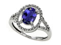 Tommaso Design Genuine Iolite Ring