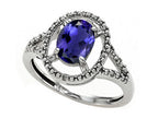 Tommaso Design Genuine Iolite Ring
