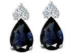 Tommaso Design™ Genuine Sapphire Earrings