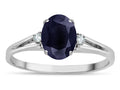 Tommaso Design Genuine Sapphire Ring
