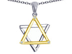 Tommaso Design™ Genuine Jewish Star of David Pendant Necklace by Devorah.