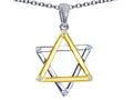 Tommaso Design™ Genuine Jewish Star of David Pendant Necklace by Devorah.