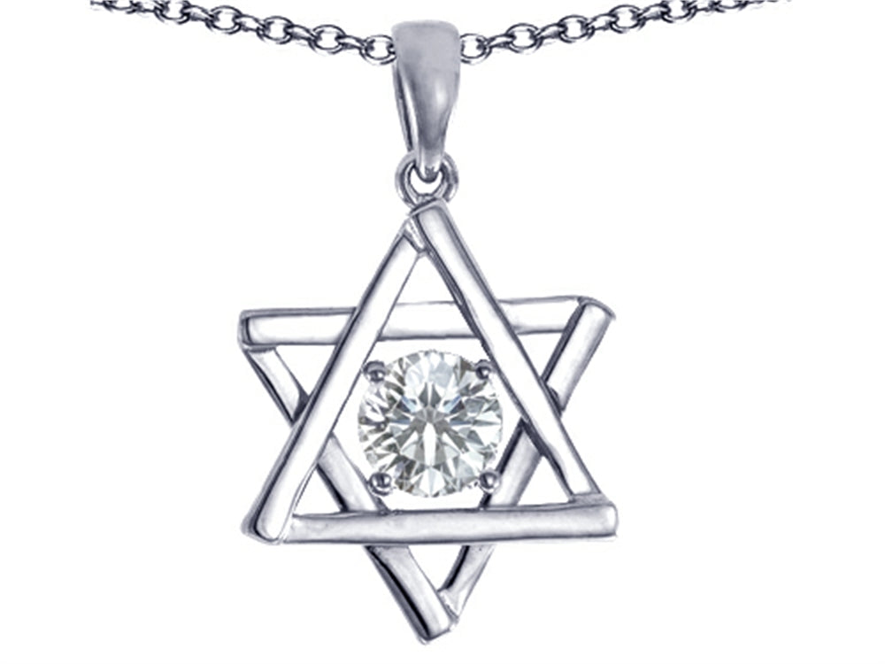 Tommaso Design™ Genuine Jewish Star of David Pendant Necklace by Devorah.